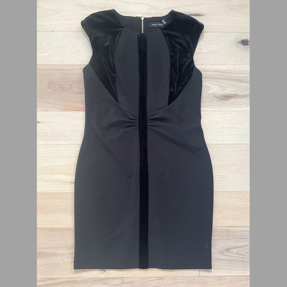 Ivanka Trump black cocktail dress